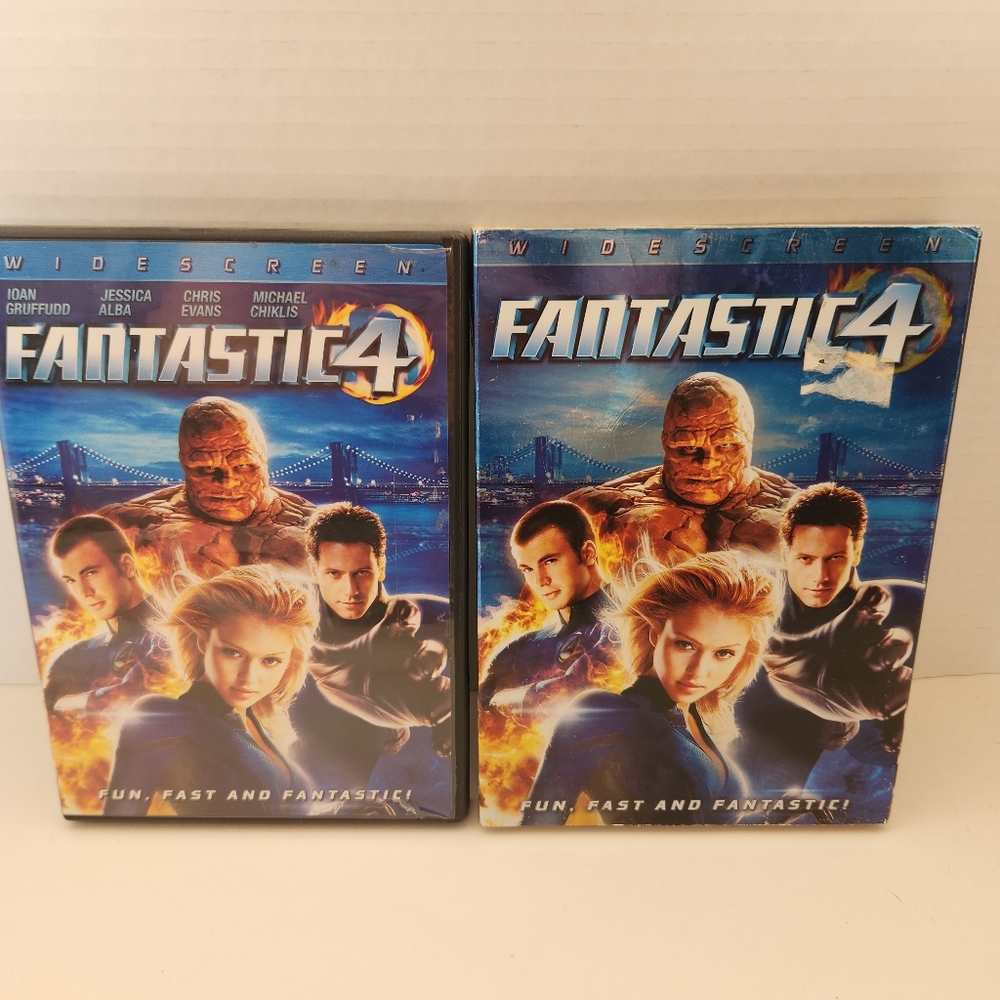 🎬Fantastic 4 Widescreen DVD Movie